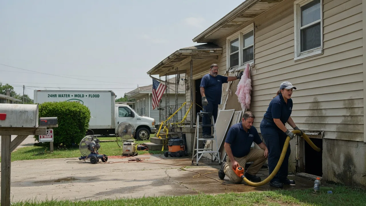 Water Damage Repair in Alberta, VA near me